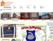 Tablet Screenshot of northshorehistoricalmuseum.org